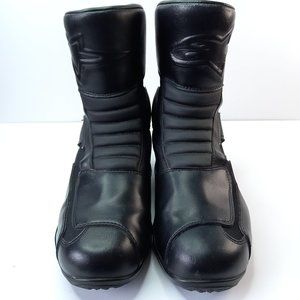 Alpinestars Ridge Black Leather Motorcycle Rider Biker Boots (9.5 US)
